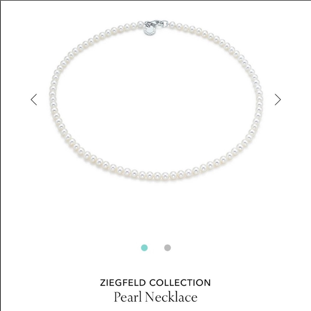 Tiffany Ziegfeld Collection Pearl Necklace
